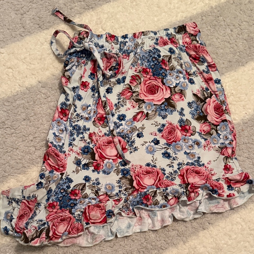 Posh Peanut bamboo short, EUC, 2X